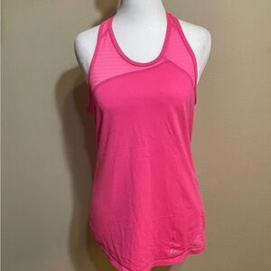 Nike Women's Dri-Fit Pink Workout Tank Top Medium